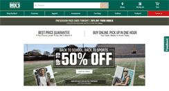 Desktop Screenshot of m.dickssportinggoods.com